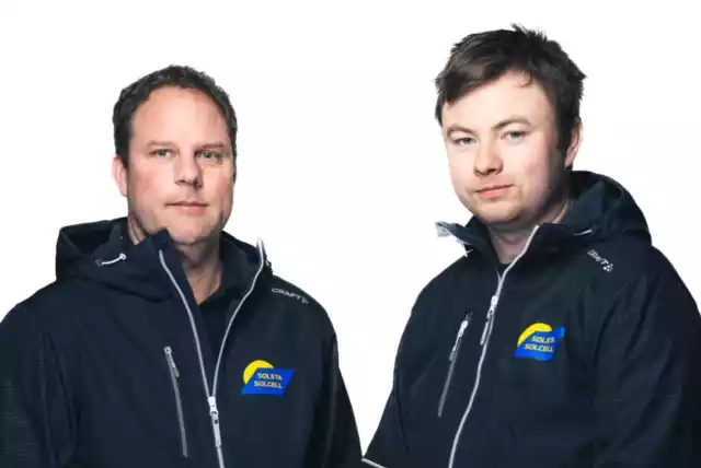 Solsta Solcell Patrik och Fredrik